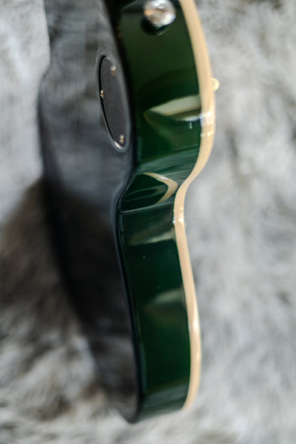 CLEAN Gibson Les Paul Classic T 2017 - Green Ocean Burst
