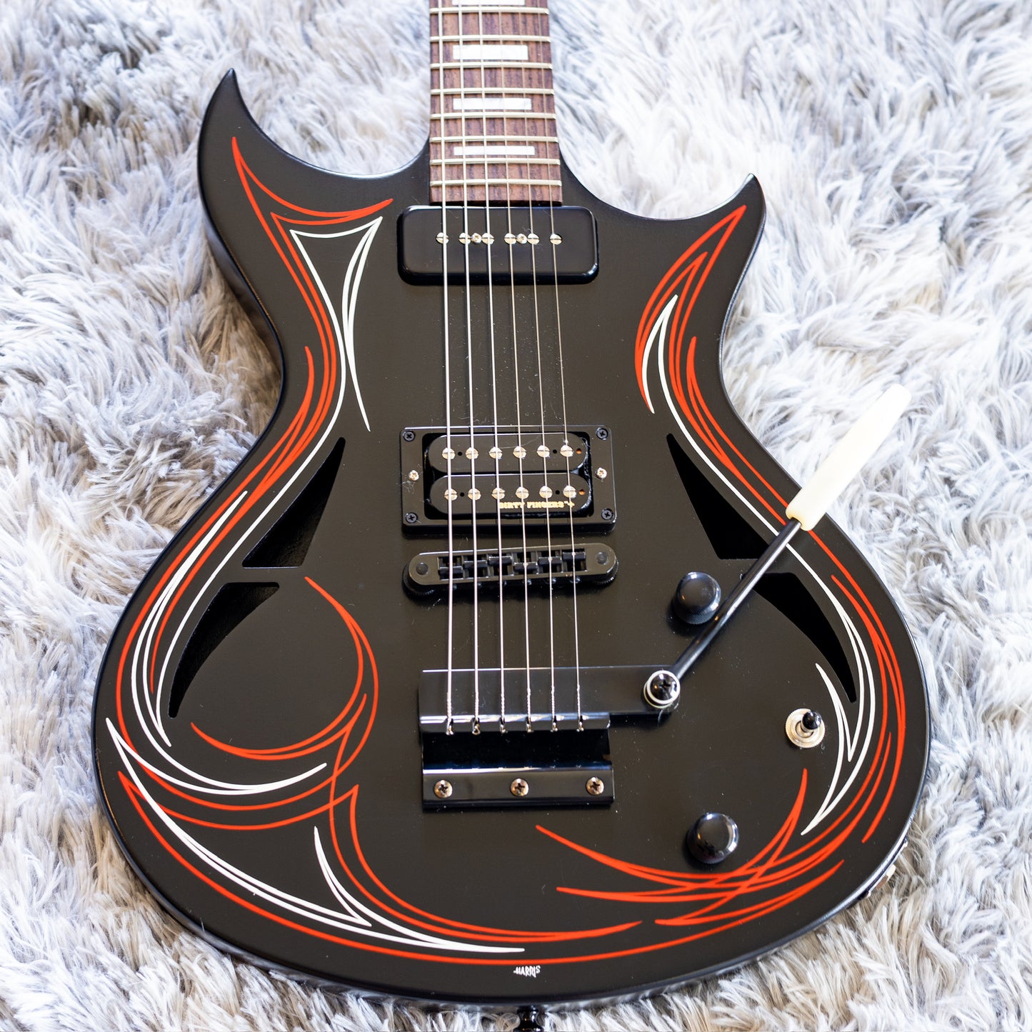 RARE Gibson N-225 2013 - Ebony with Pinstripe
