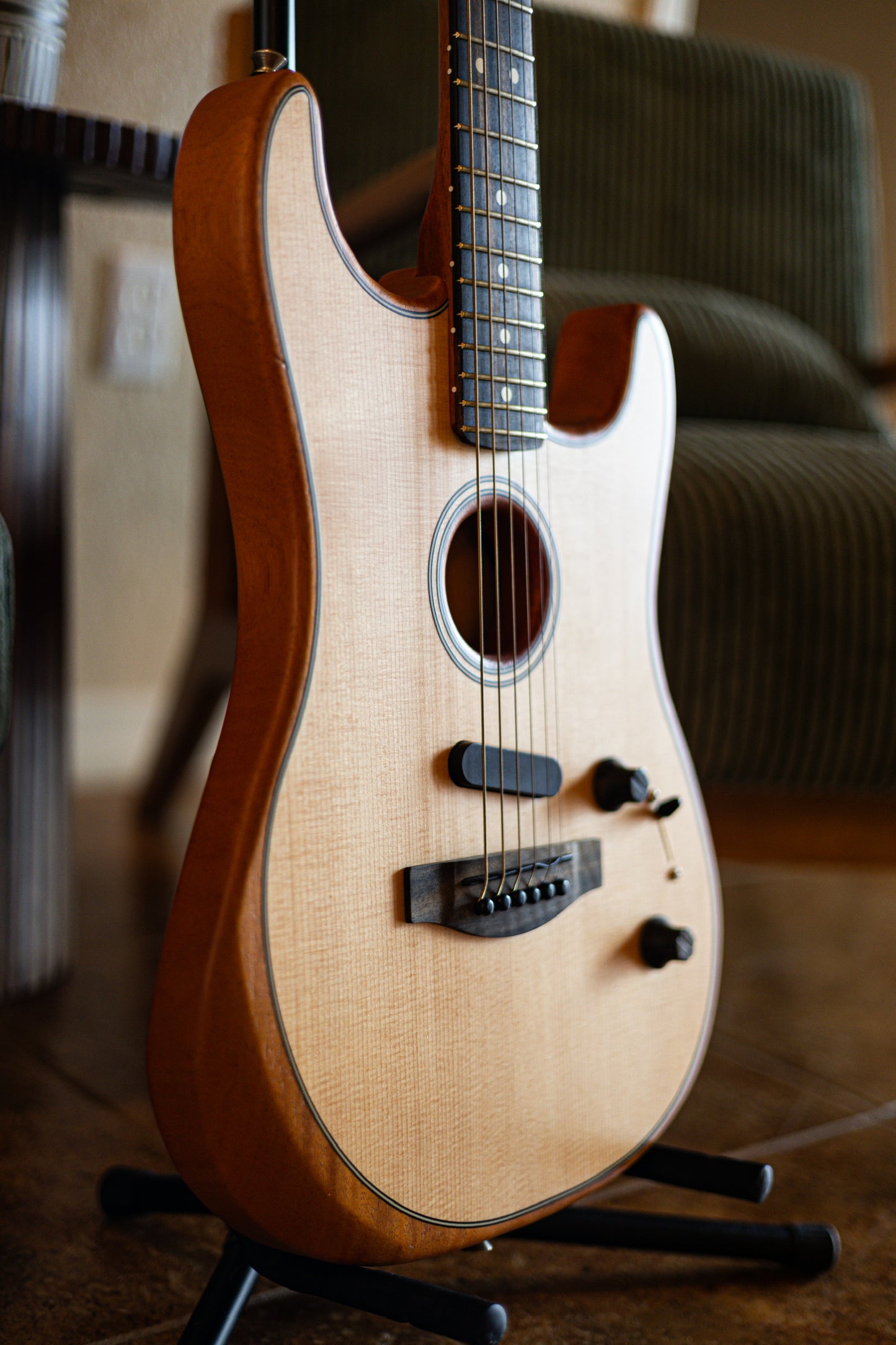 Fender American Acoustasonic Stratocaster 2020 - Present - Natural