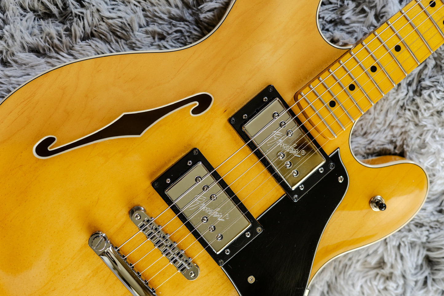 UPGRADED Fender Modern Player Starcaster Guitar 2014 - 2017 - Natural