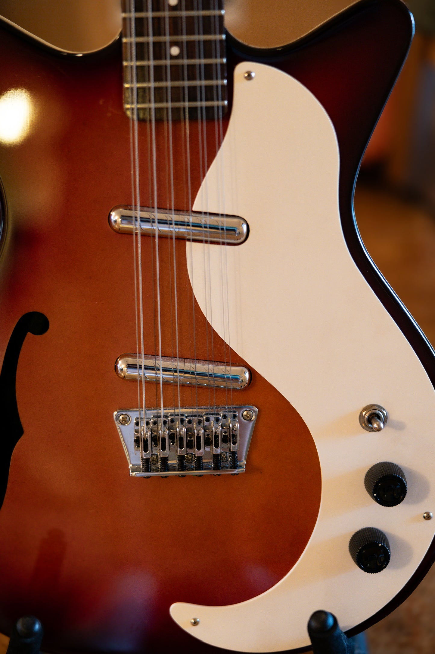 Danelectro 59M 12-String 2010s - Tobacco Sunburst