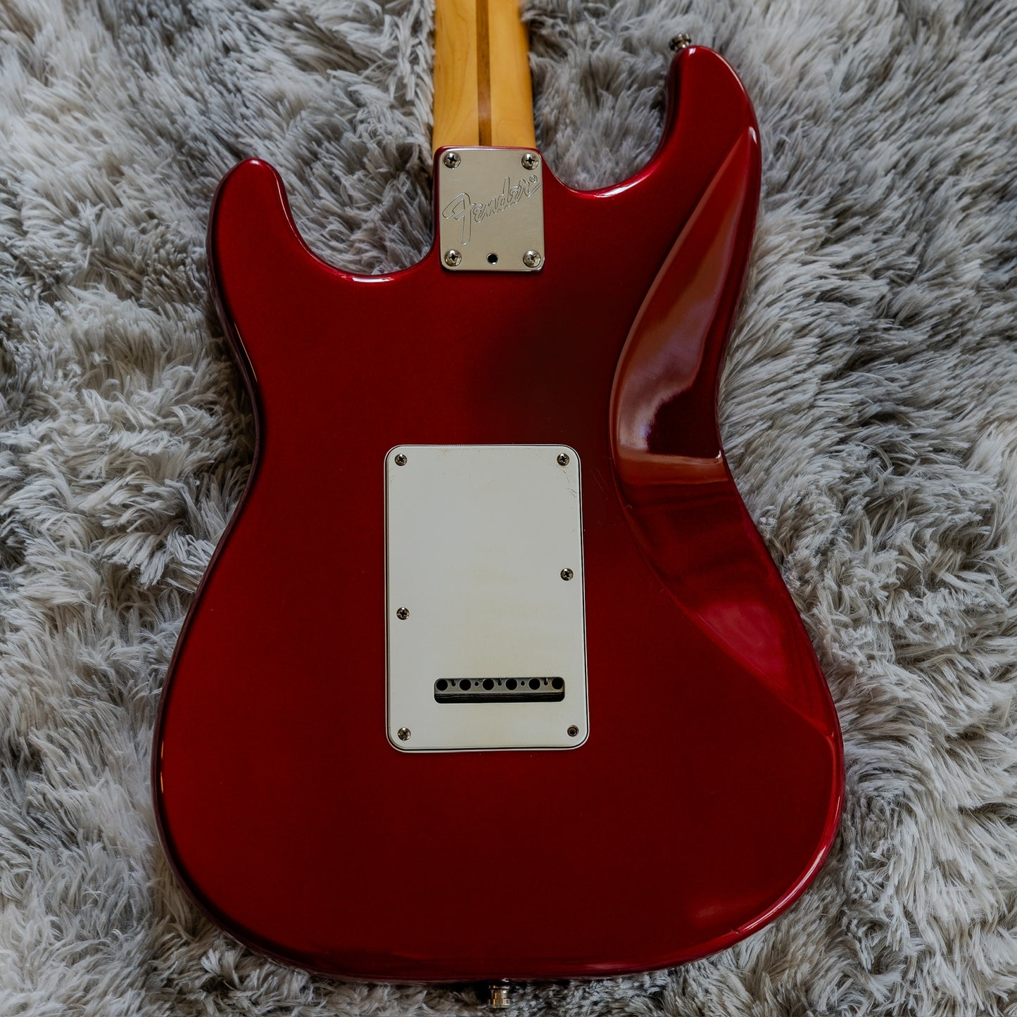 50th Anniversary Fender American Standard Stratocaster with Rosewood Fretboard 1996 - 1998 - Candy Apple Red
