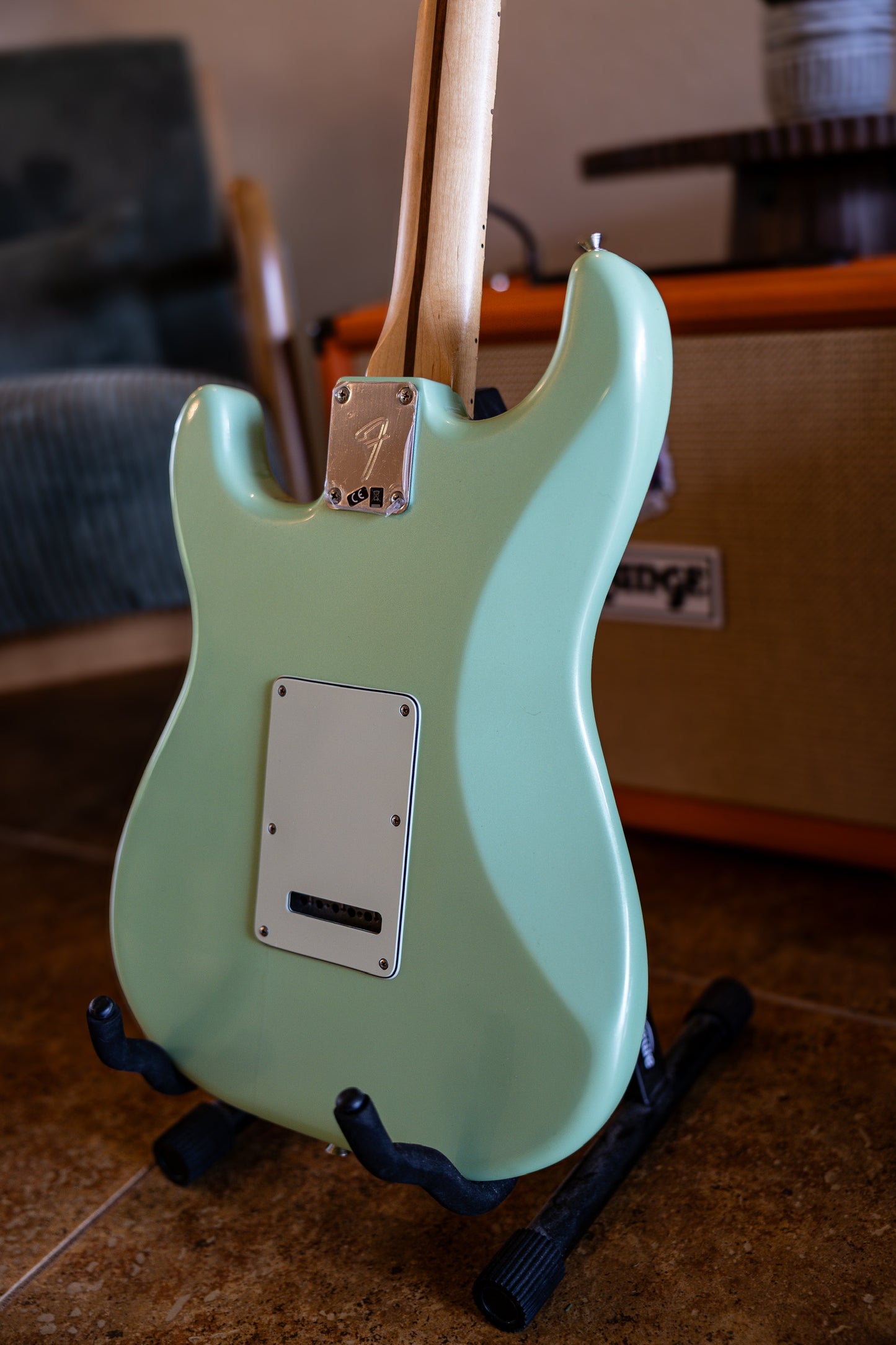 Fender Player Stratocaster with Maple Fretboard 2019 - 2021 - Surf Pearl limited edition