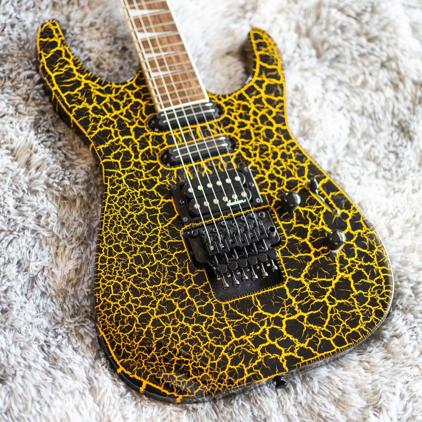 Jackson X Series SL3X DX Crackle Soloist 2020 - Gold Crackle