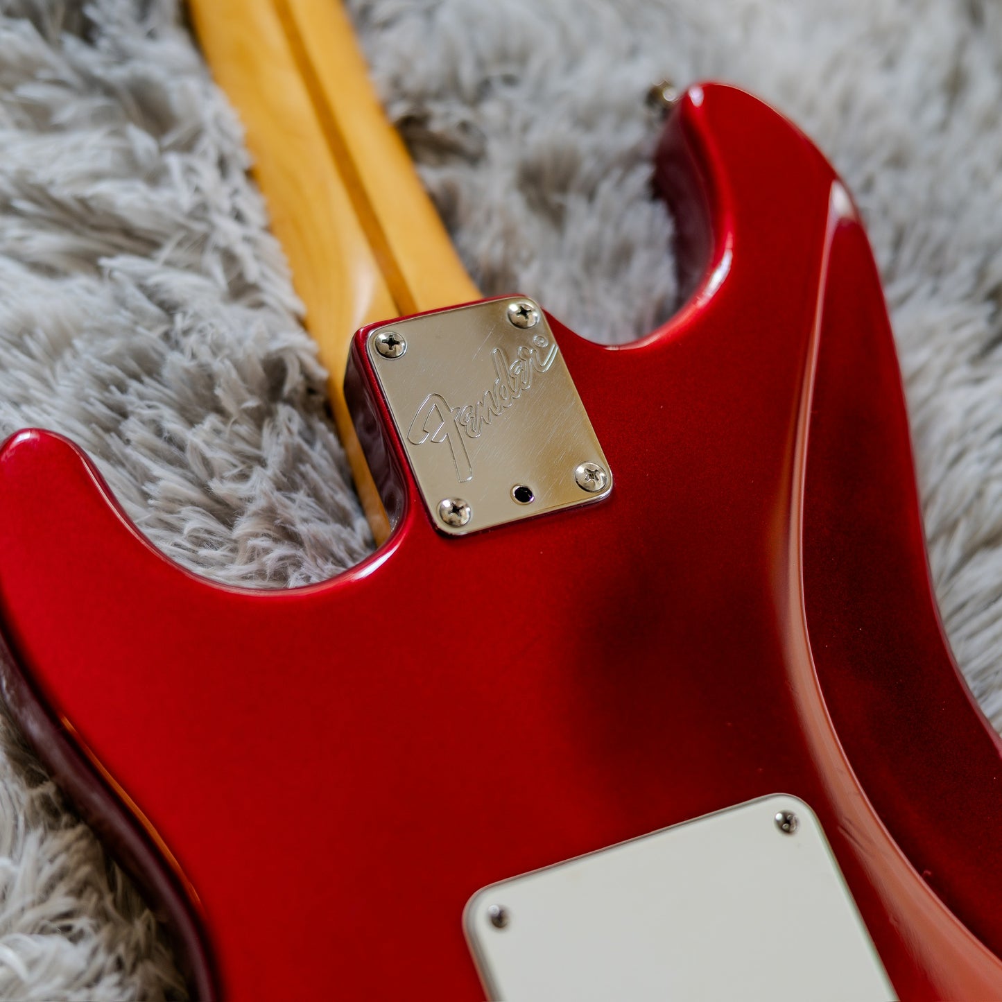 50th Anniversary Fender American Standard Stratocaster with Rosewood Fretboard 1996 - 1998 - Candy Apple Red
