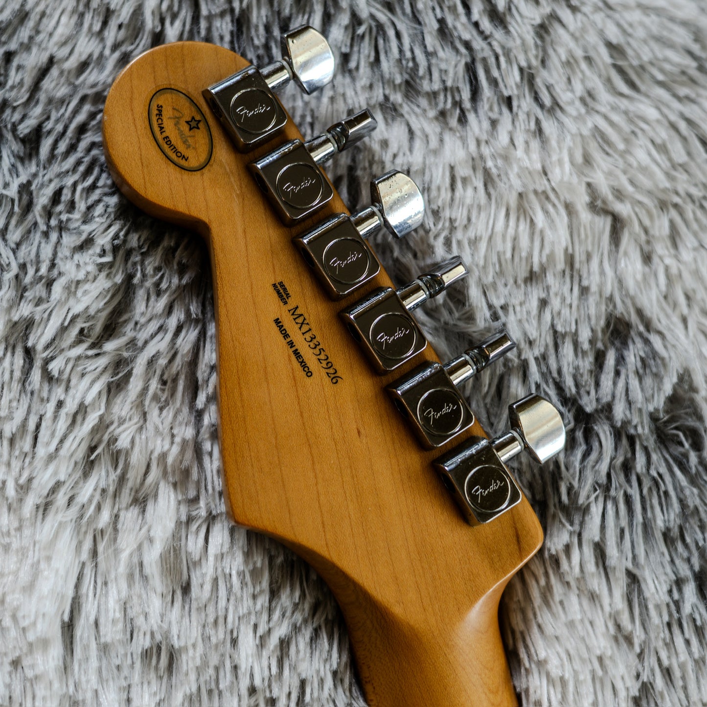 ULTRA RARE Fender Standard Stratocaster Satin with Maple Fretboard 2014 - Blaze Gold