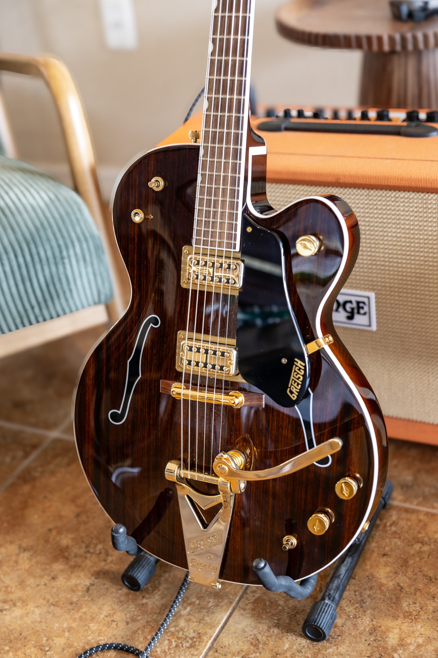 Gretsch G6119TG-62RW-LTD '62 Rosewood Tenny with Bigsby 2021 - Present - Natural