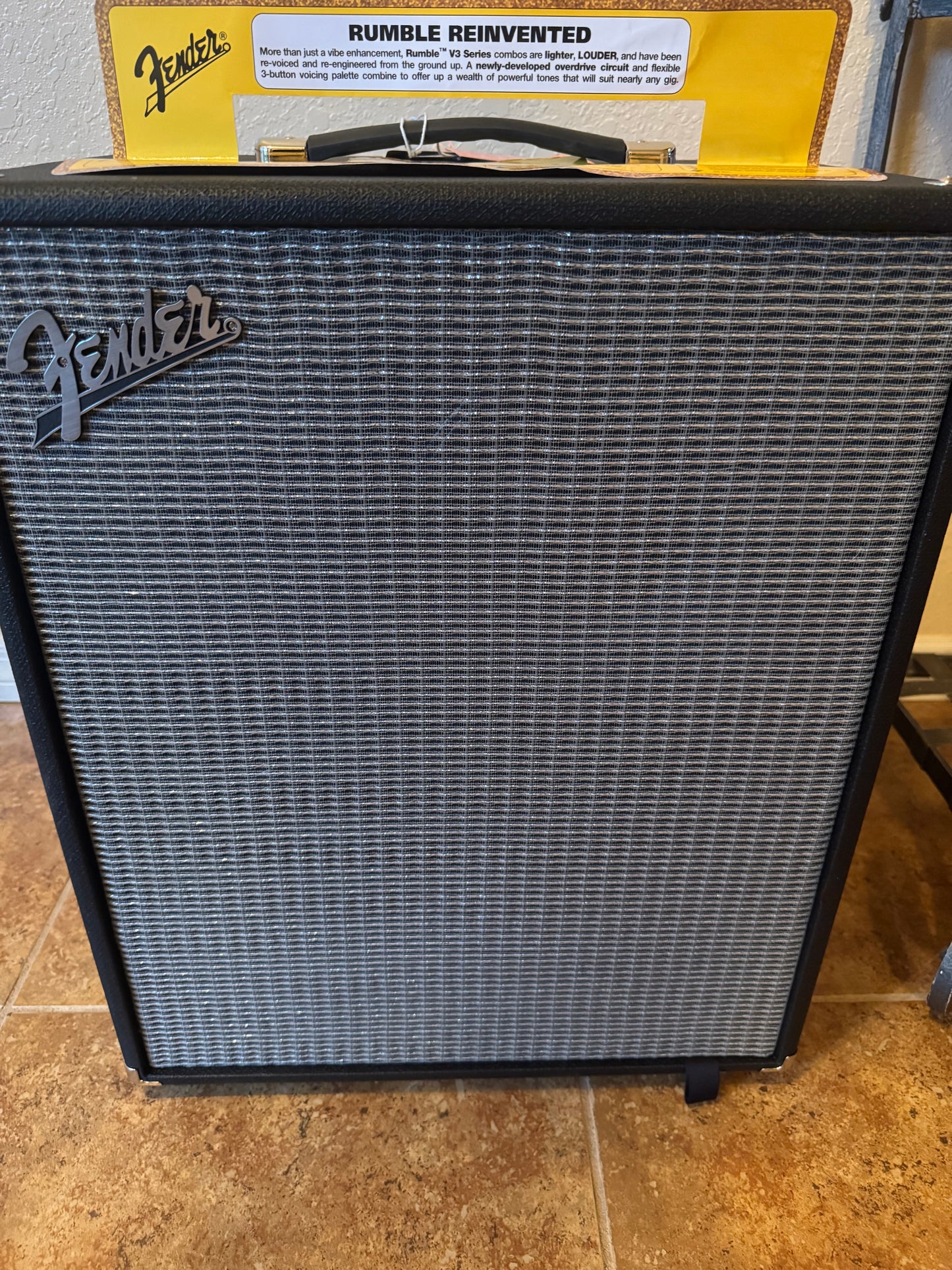 Fender Rumble 500 V3 500-Watt 2x10" Bass Combo 2015 - Present - Black