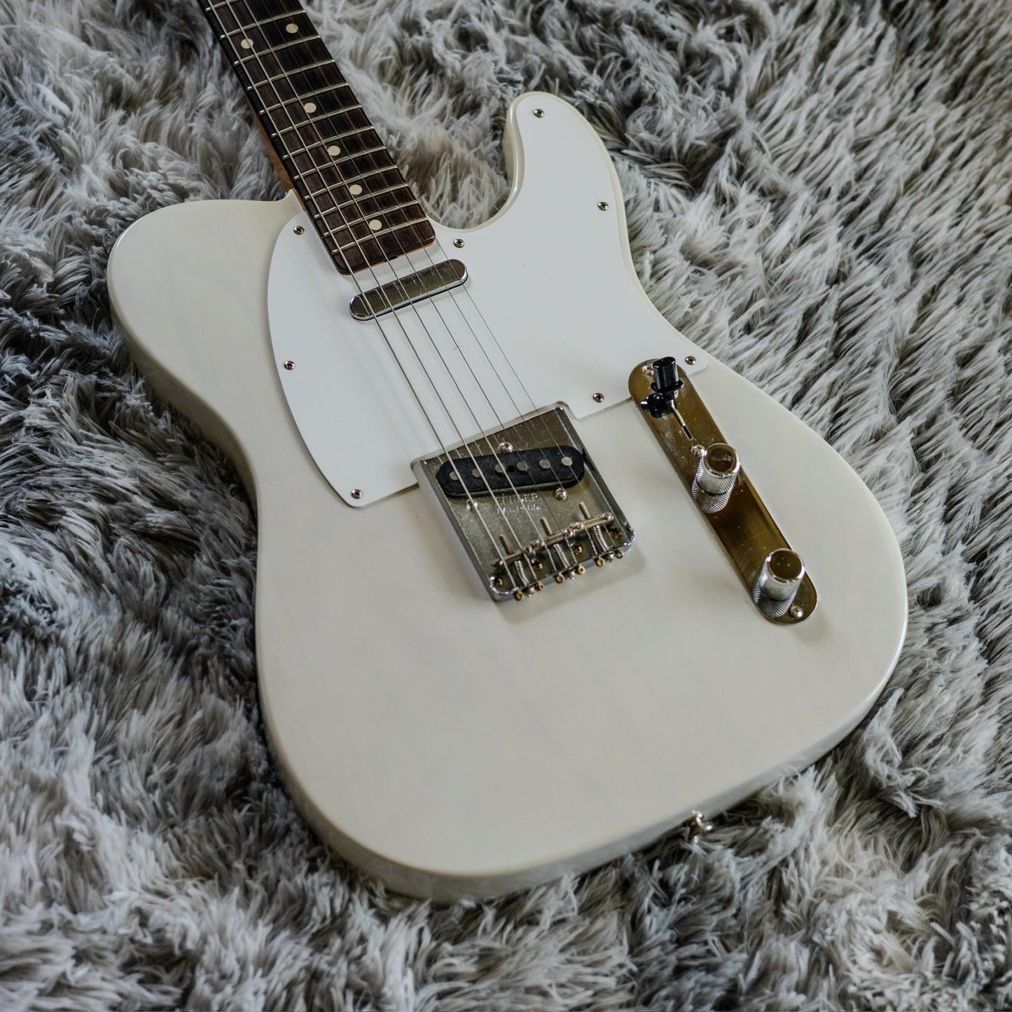 Fender Jimmy Page Mirrored Telecaster 2019 - White Blonde