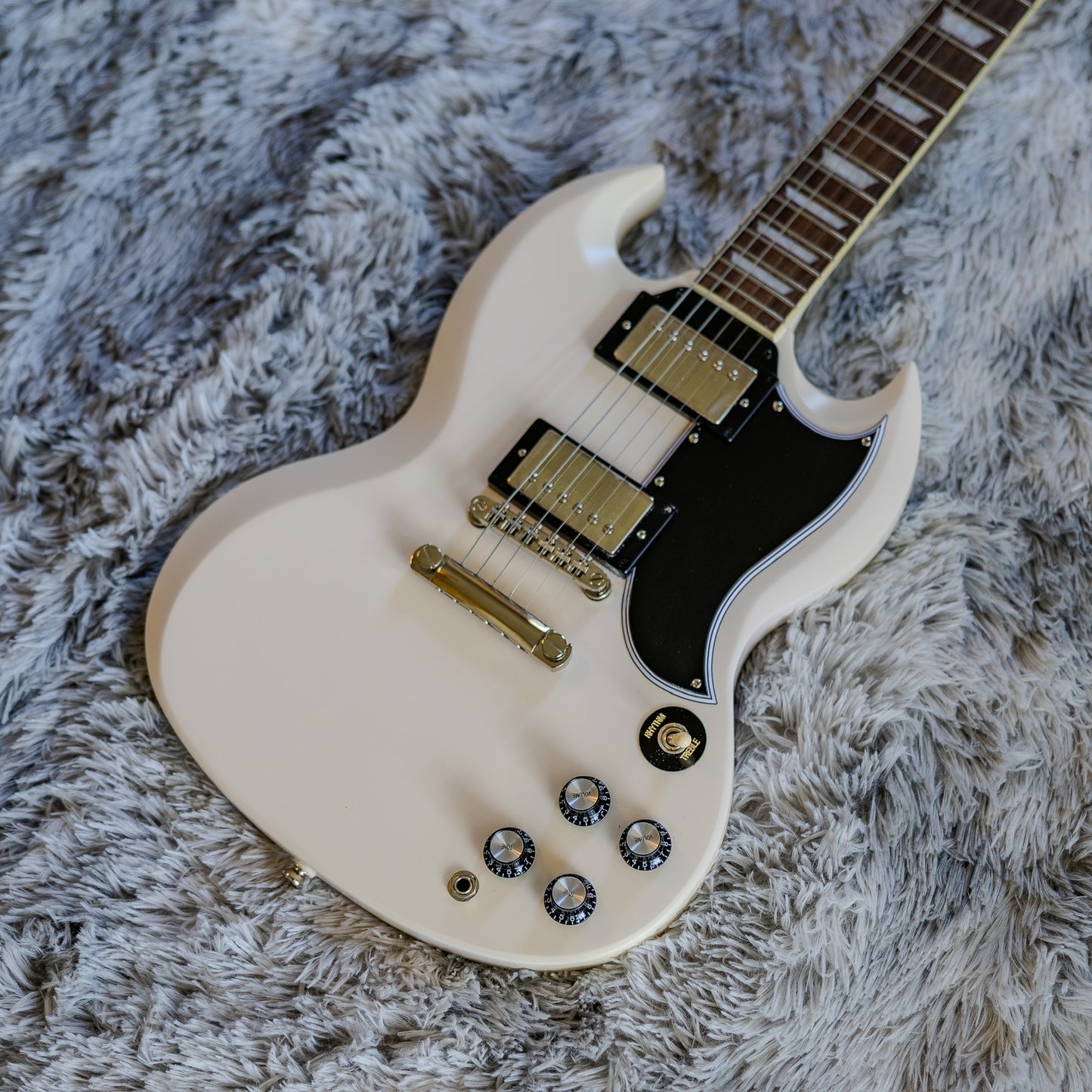 MINTY Epiphone '61 Les Paul SG Standard 2021 - Present - Aged Classic White