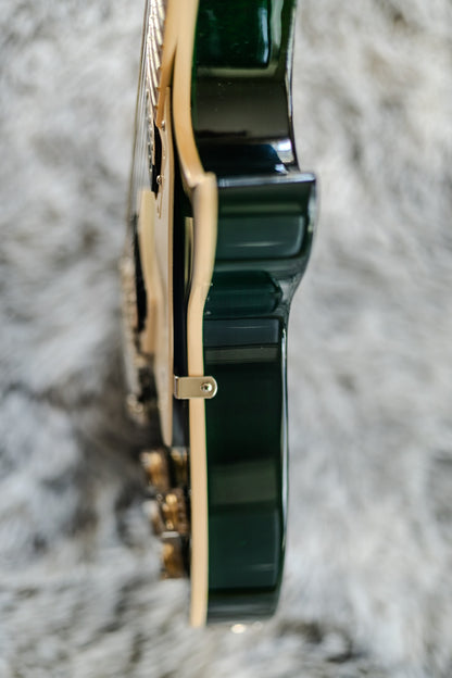 CLEAN Gibson Les Paul Classic T 2017 - Green Ocean Burst