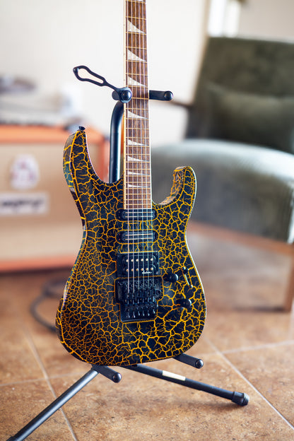 Jackson X Series SL3X DX Crackle Soloist 2020 - Gold Crackle