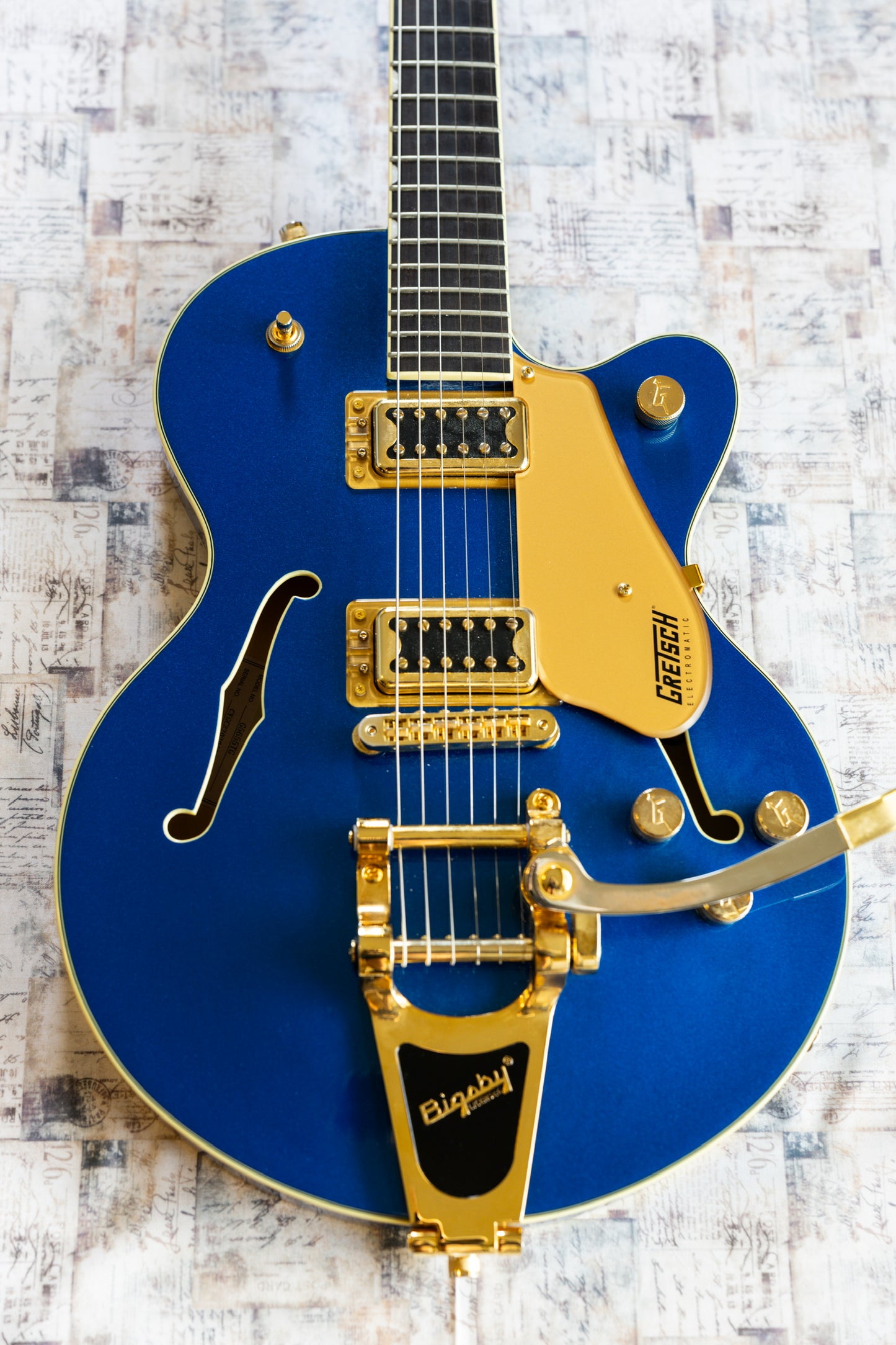 Gretsch G5655TG Electromatic Center Block Jr. Single Cutaway with Gold Hardware 2019 - Present - Azure Metallic