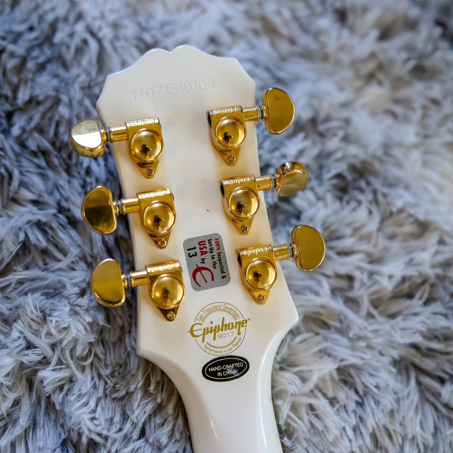 Epiphone "Jotun" Les Paul Custom Bjorn Gelotte Signature 2016 - 2019 - Bone White