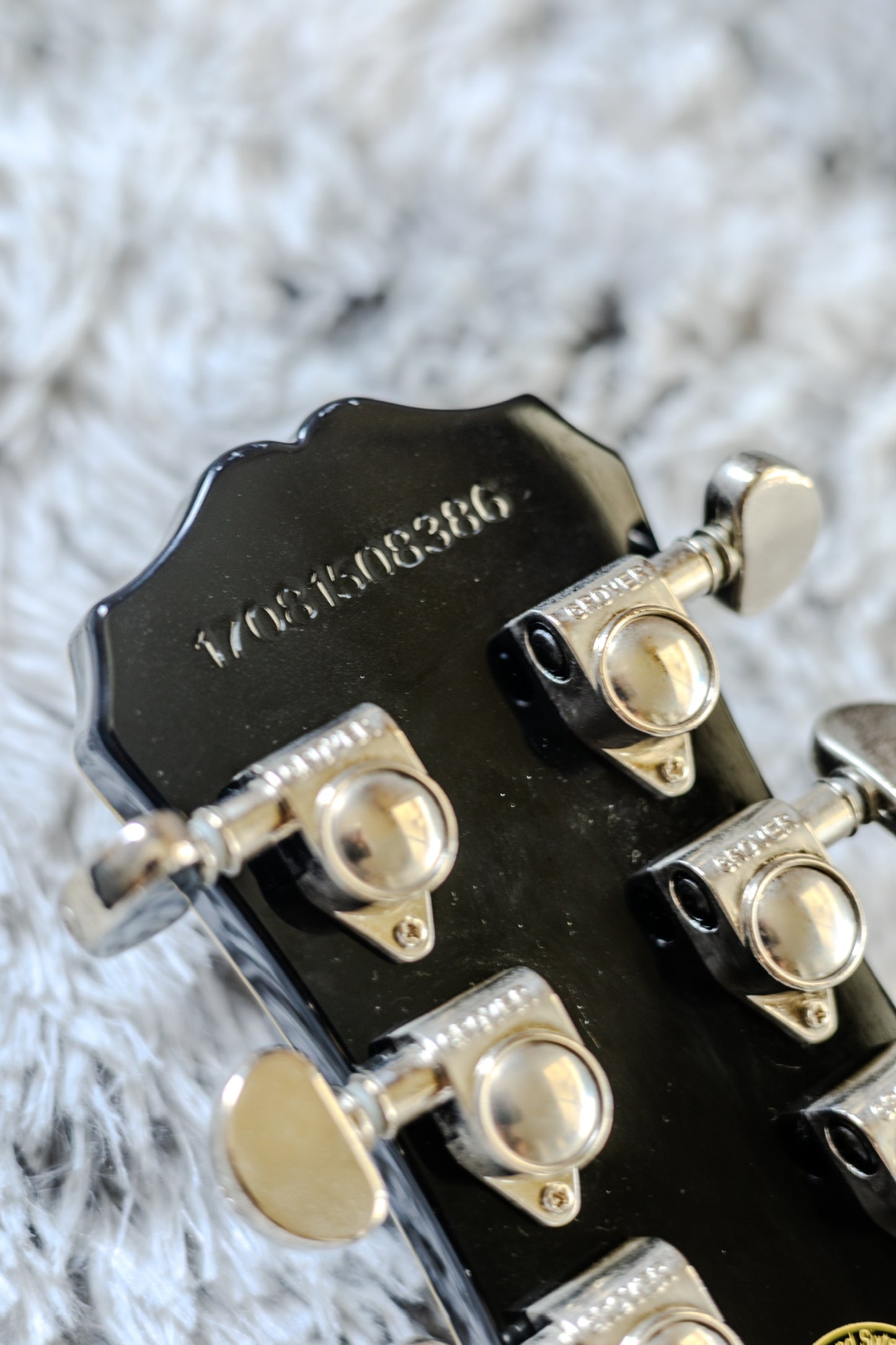 CLEAN Epiphone Les Paul Custom - Silverburst