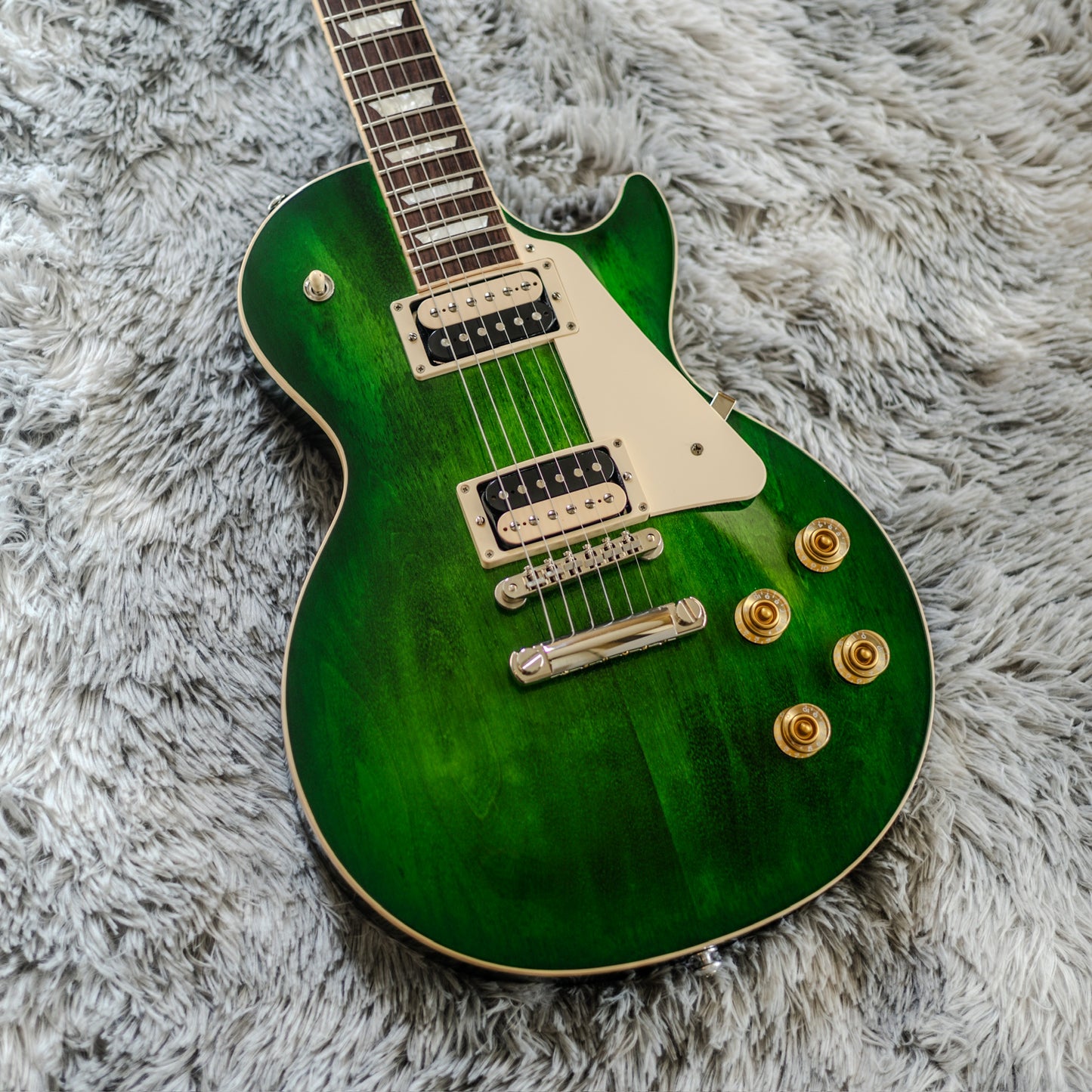 CLEAN Gibson Les Paul Classic T 2017 - Green Ocean Burst
