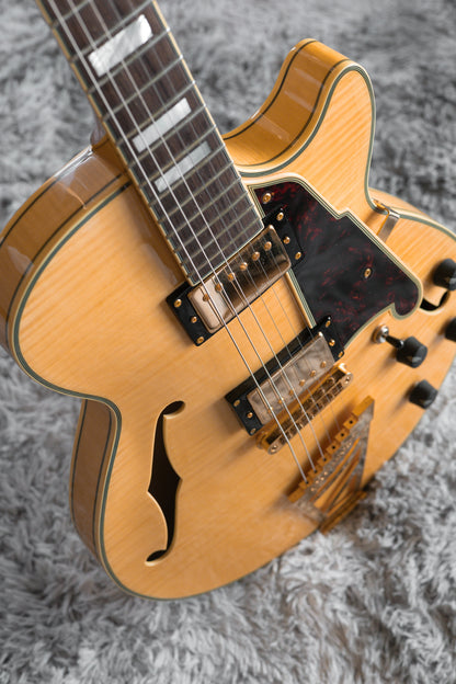 D'Angelico Excel EX-SS Semi-Hollow with Stairstep Tailpiece 2010s - Natural