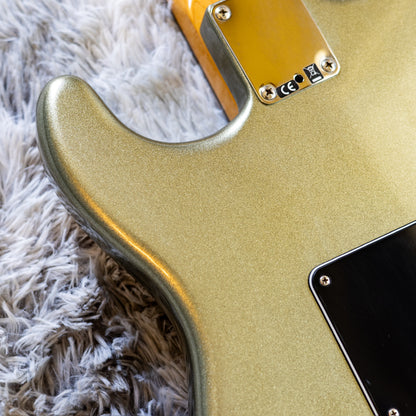 Fender Blacktop Stratocaster HH Floyd Rose 2012 - 2014 - Titanium Silver