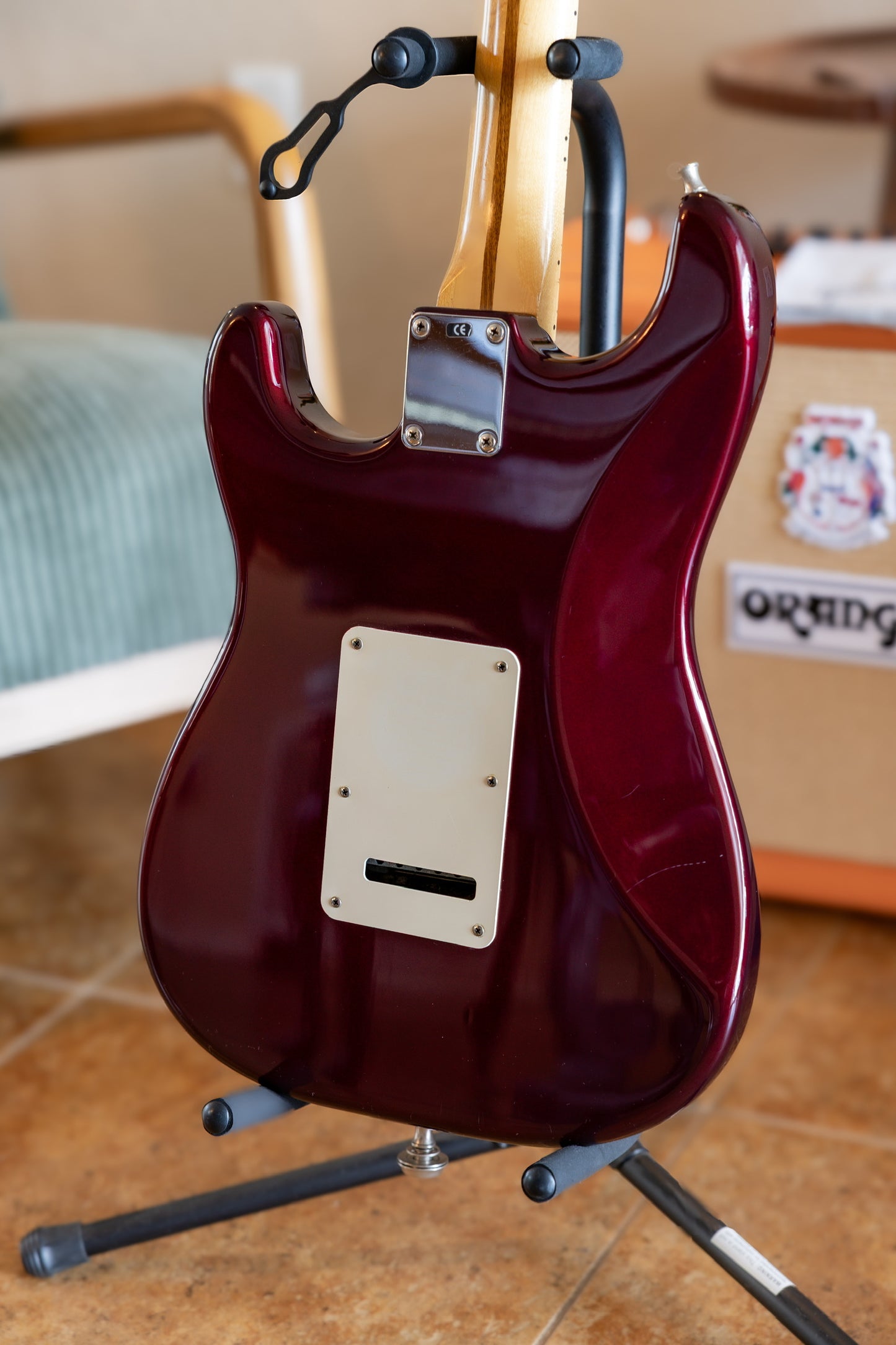 Fender Standard HSS Stratocaster with Maple Fretboard 1999 - 2005 - Midnight Wine