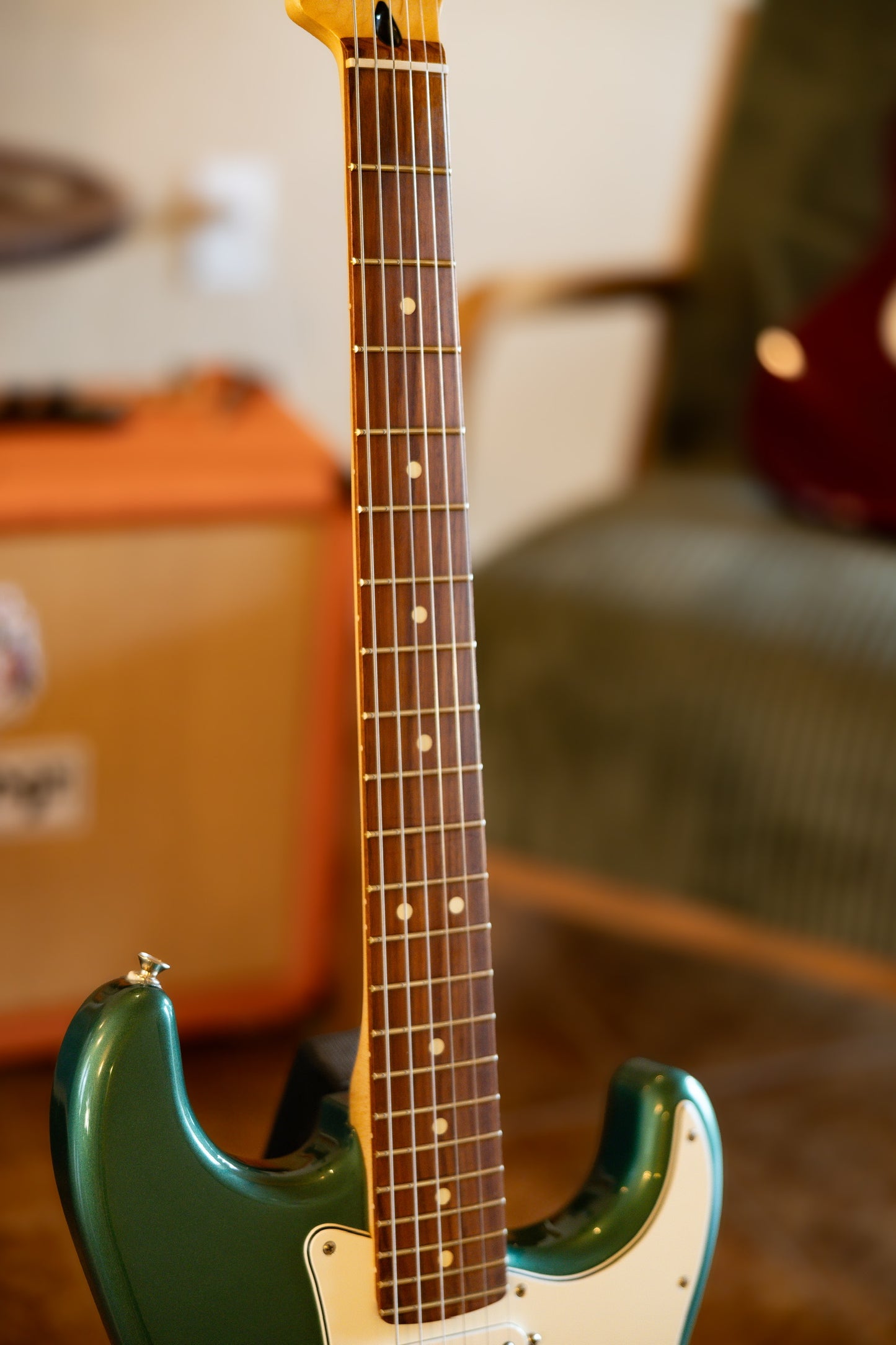 Fender Player Stratocaster with Pau Ferro Fretboard 2019 - 2021 - Sherwood Green Metallic