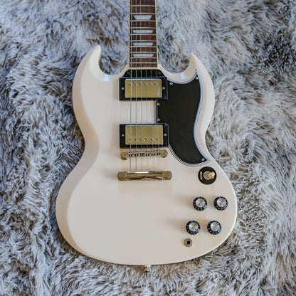 MINTY Epiphone '61 Les Paul SG Standard 2021 - Present - Aged Classic White
