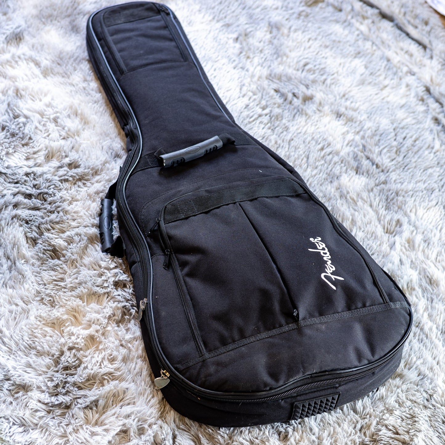 Fender Blacktop Stratocaster HH Floyd Rose 2012 - 2014 - Titanium Silver