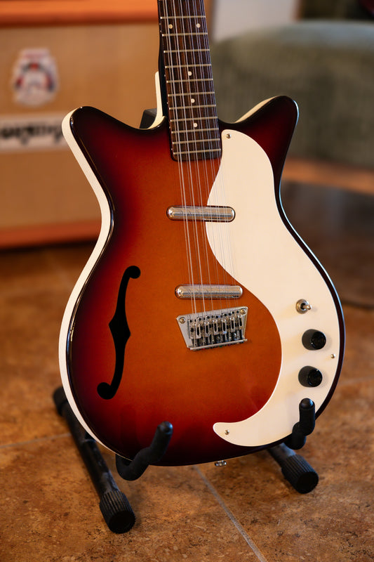 Danelectro 59M 12-String 2010s - Tobacco Sunburst