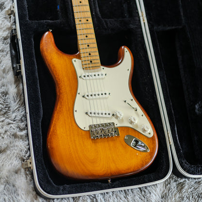 Fender USA Nitro Satin Series Stratocaster 2012 - 2014 - Honeyburst