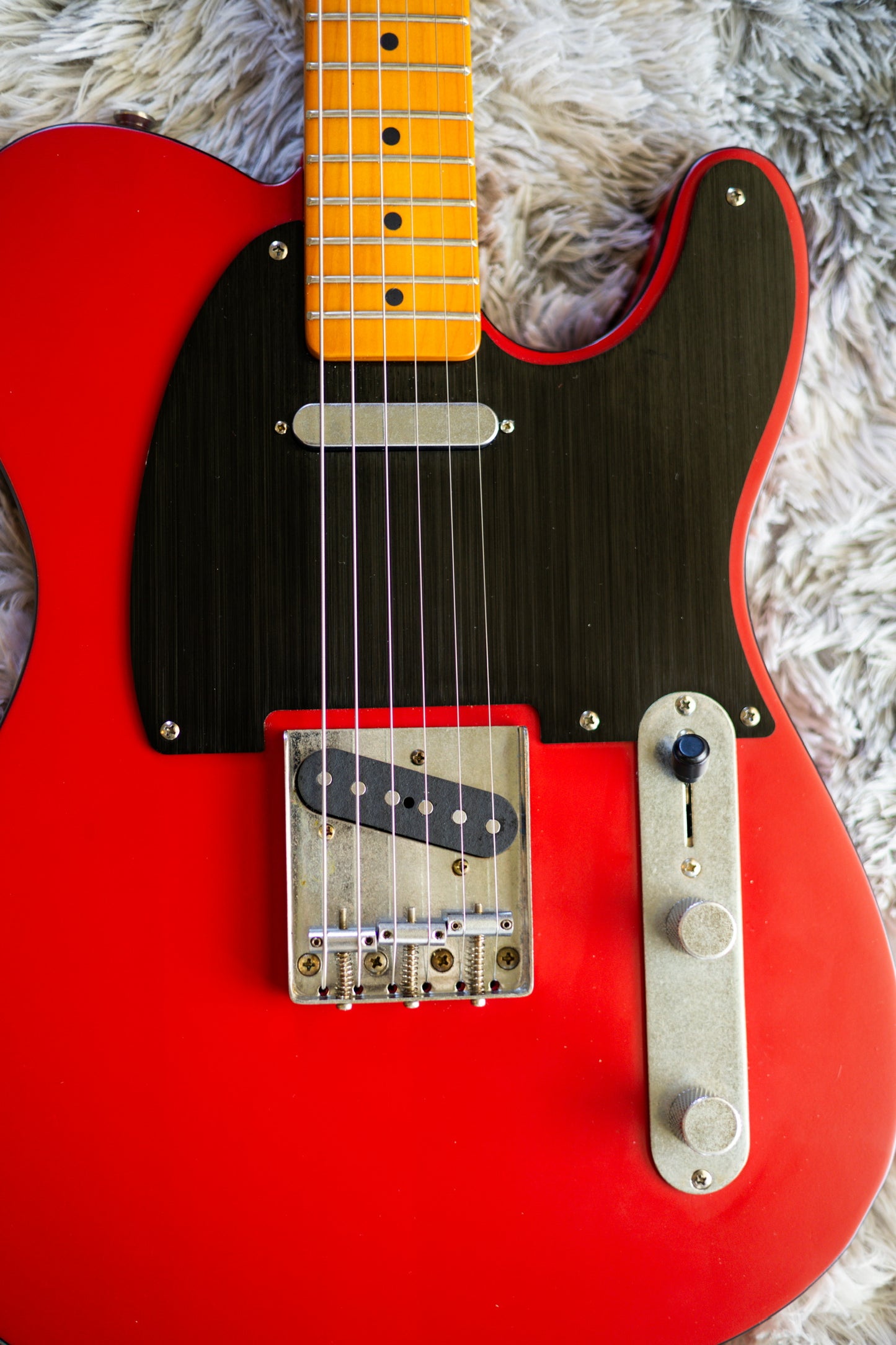 Squier 40th Anniversary Vintage Edition Telecaster 2022 - Present - Satin Dakota Red