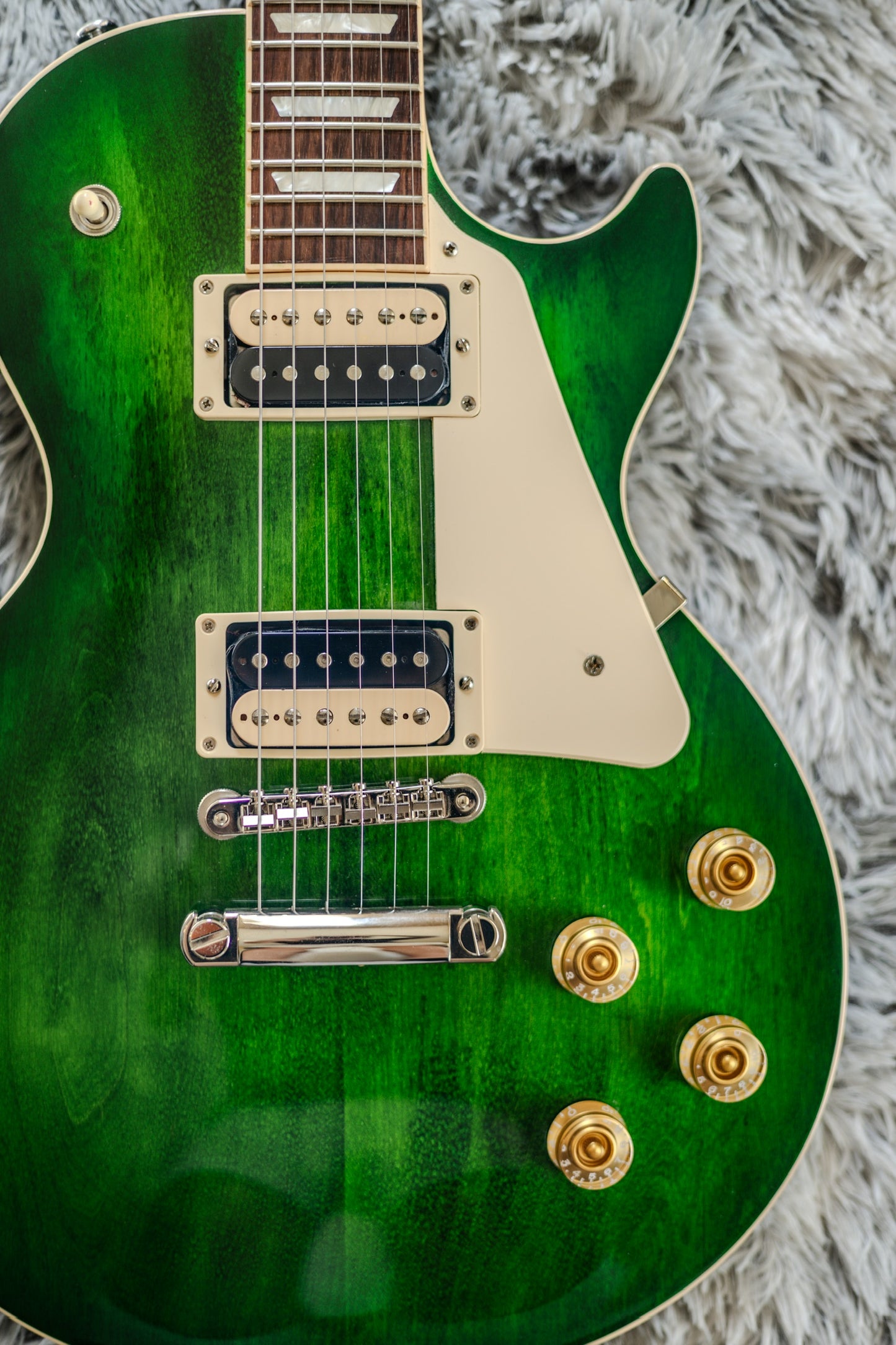CLEAN Gibson Les Paul Classic T 2017 - Green Ocean Burst
