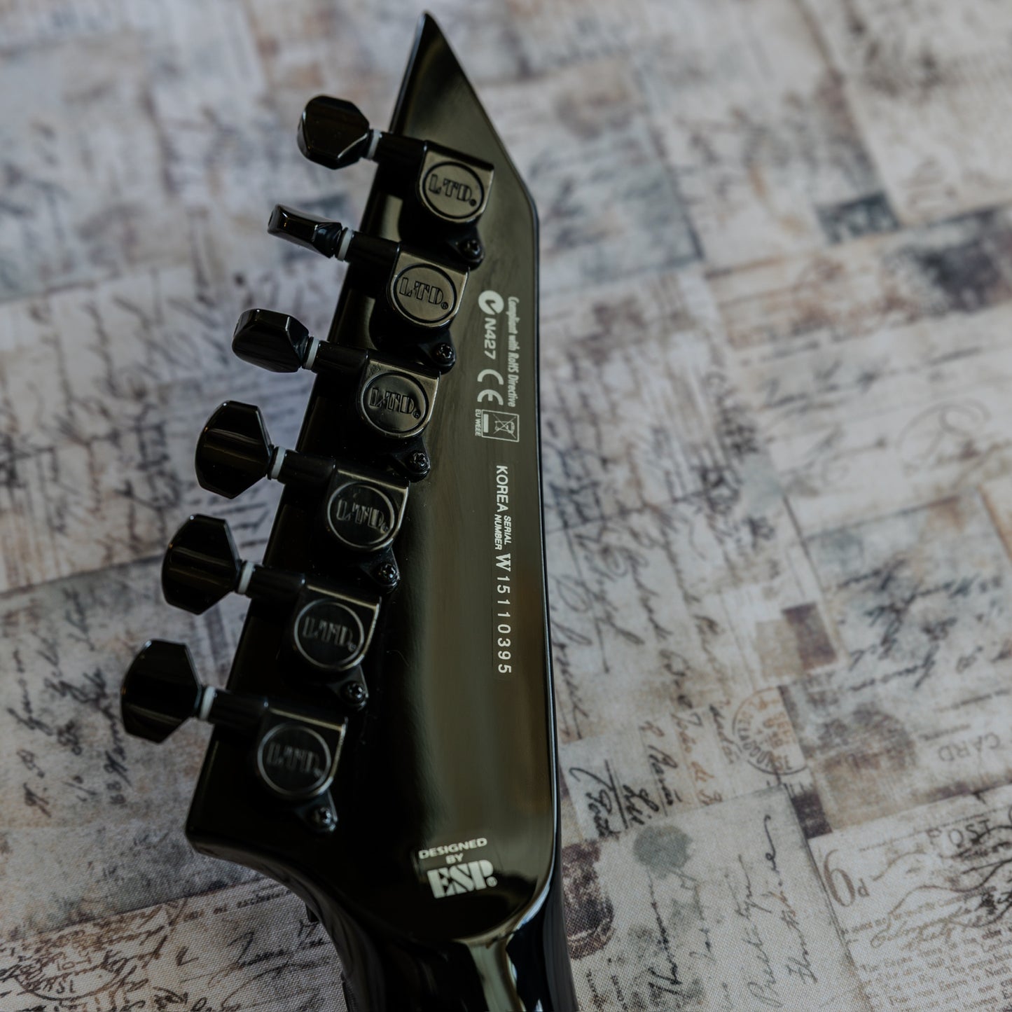 ESP LTD KH-602 Kirk Hammett Signature 2004 - Present - Black