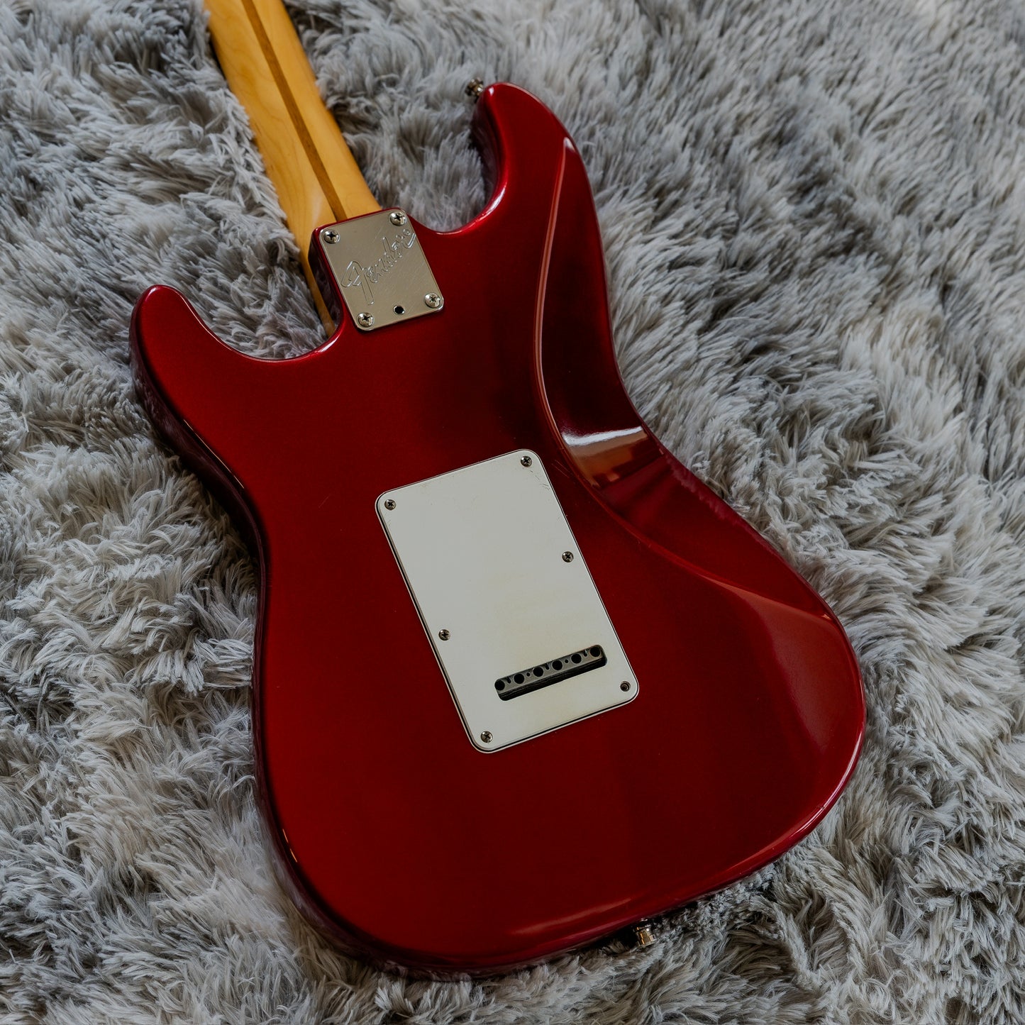 50th Anniversary Fender American Standard Stratocaster with Rosewood Fretboard 1996 - 1998 - Candy Apple Red