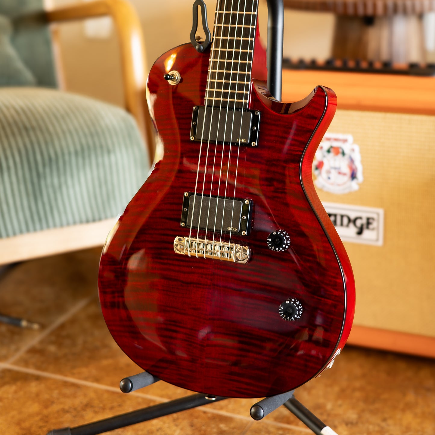 STUNNING PRS SE Nick Catanese 2012 - 2013 - Scarlet Red