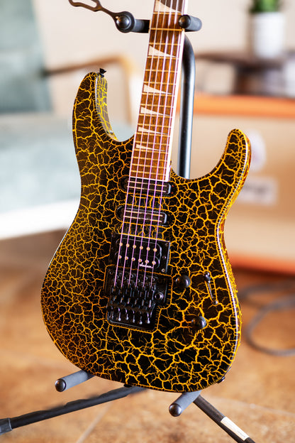 Jackson X Series SL3X DX Crackle Soloist 2020 - Gold Crackle