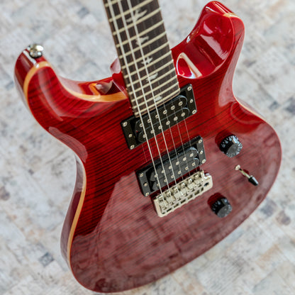 PRS SE Custom 24 2021 - 2024 - Ruby Red Flamed