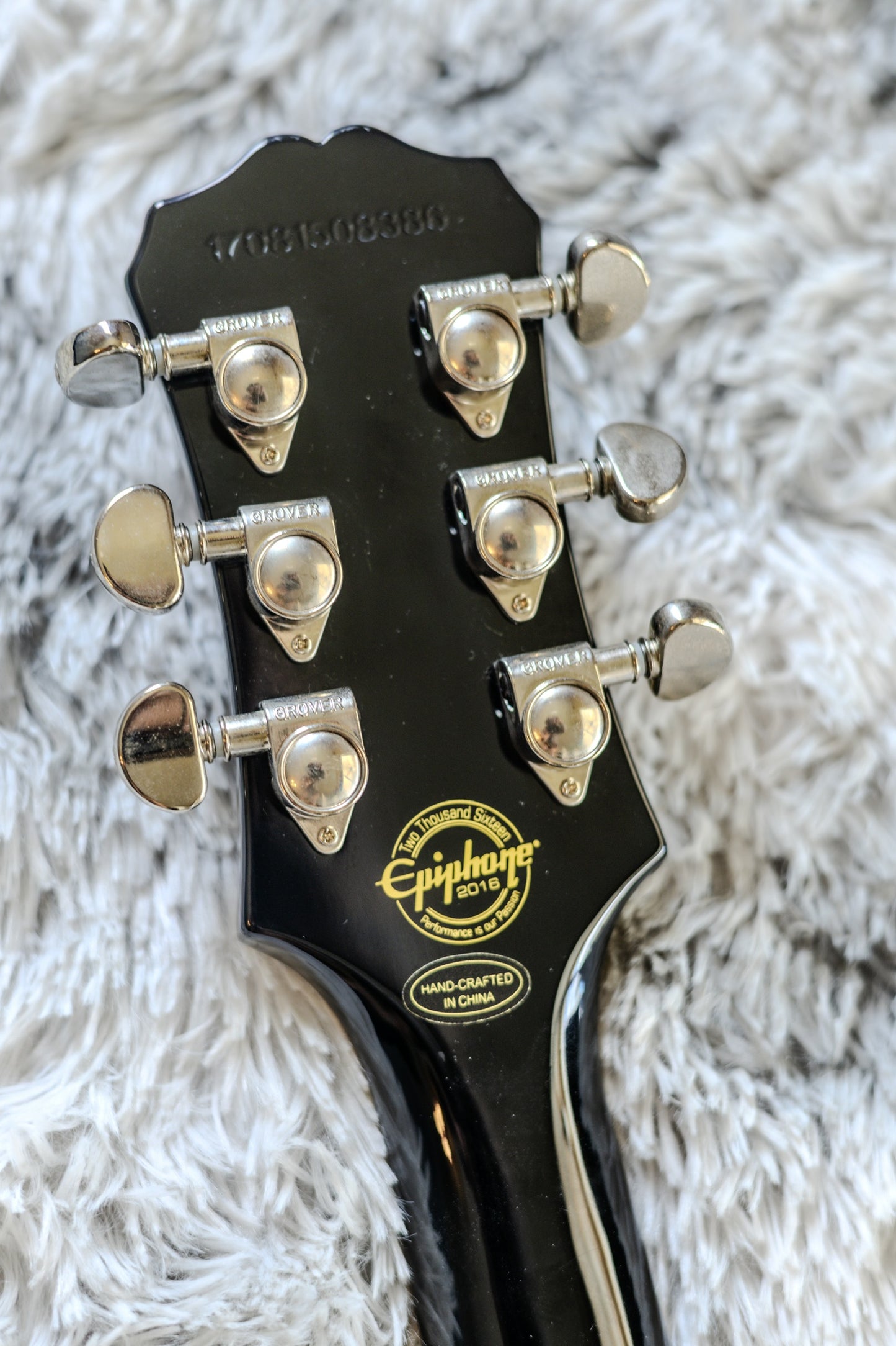 CLEAN Epiphone Les Paul Custom - Silverburst