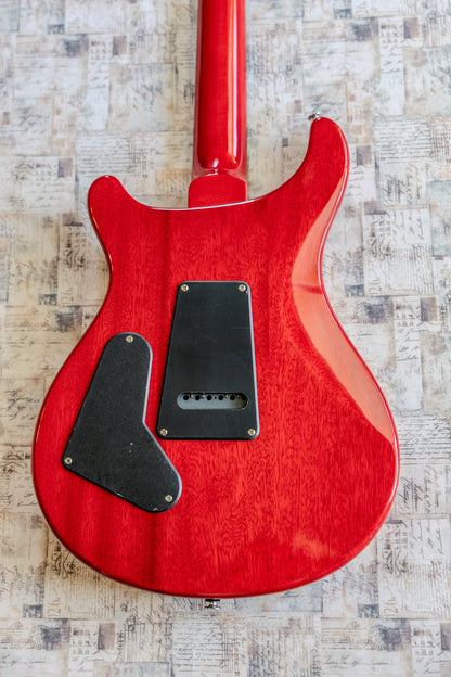 PRS SE Custom 24 2021 - 2024 - Ruby Red Flamed