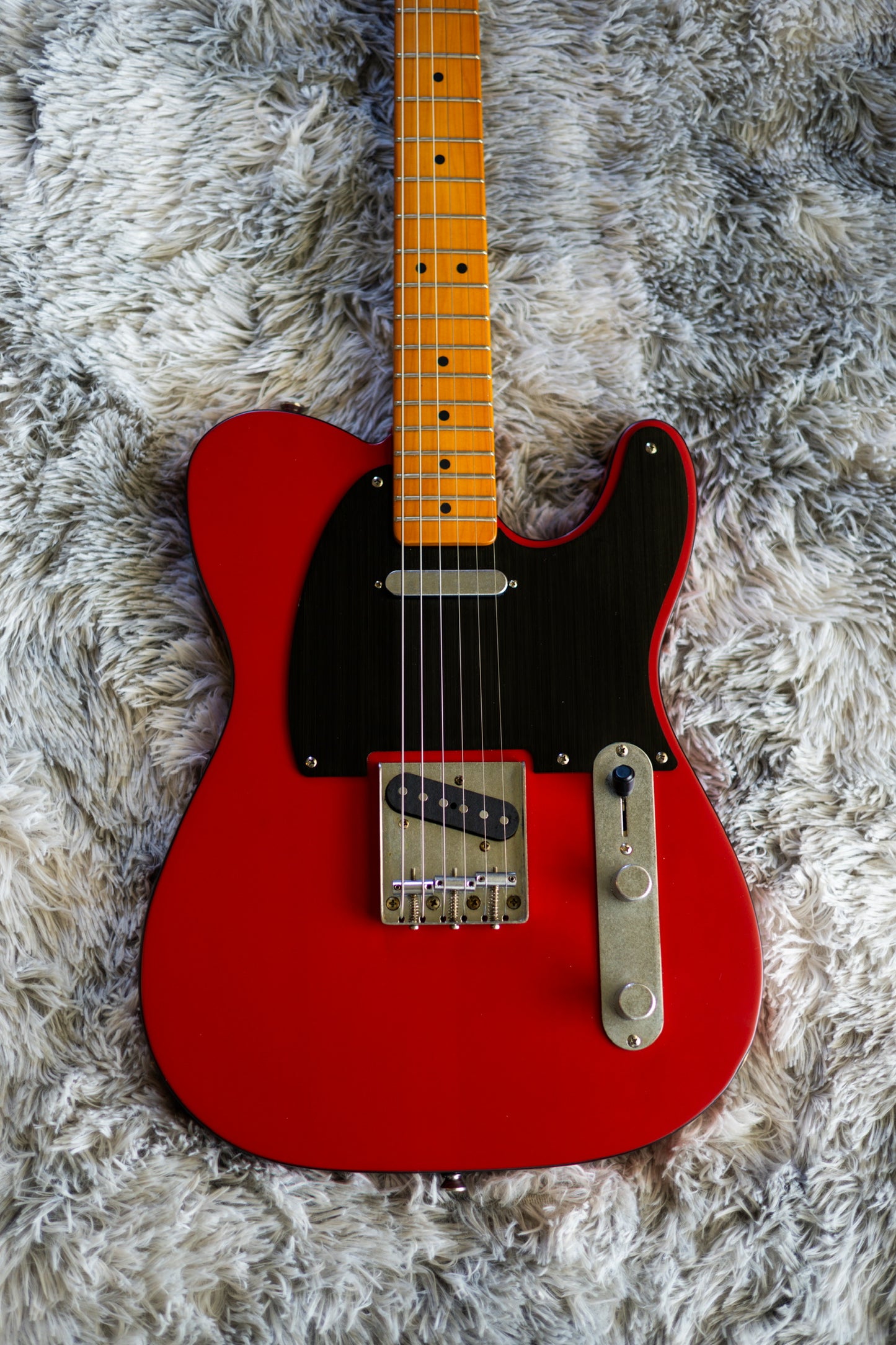 Squier 40th Anniversary Vintage Edition Telecaster 2022 - Present - Satin Dakota Red