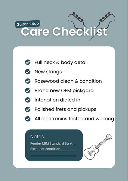 Fender Standard Stratocaster with Maple Fretboard 1998 - 2005 - Brown Sunburst