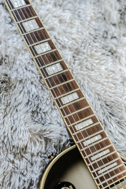 CLEAN Epiphone Les Paul Custom - Silverburst