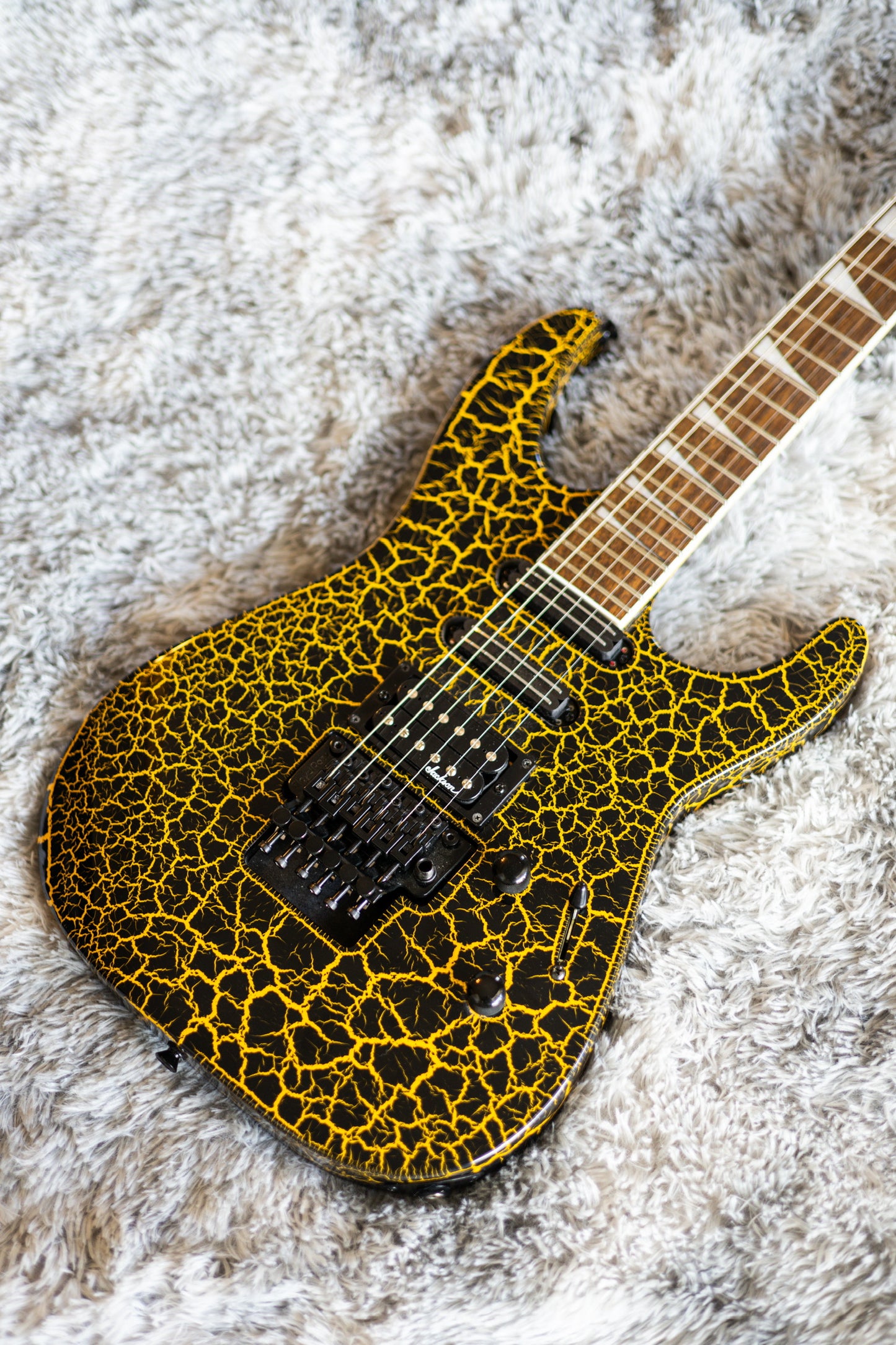 Jackson X Series SL3X DX Crackle Soloist 2020 - Gold Crackle