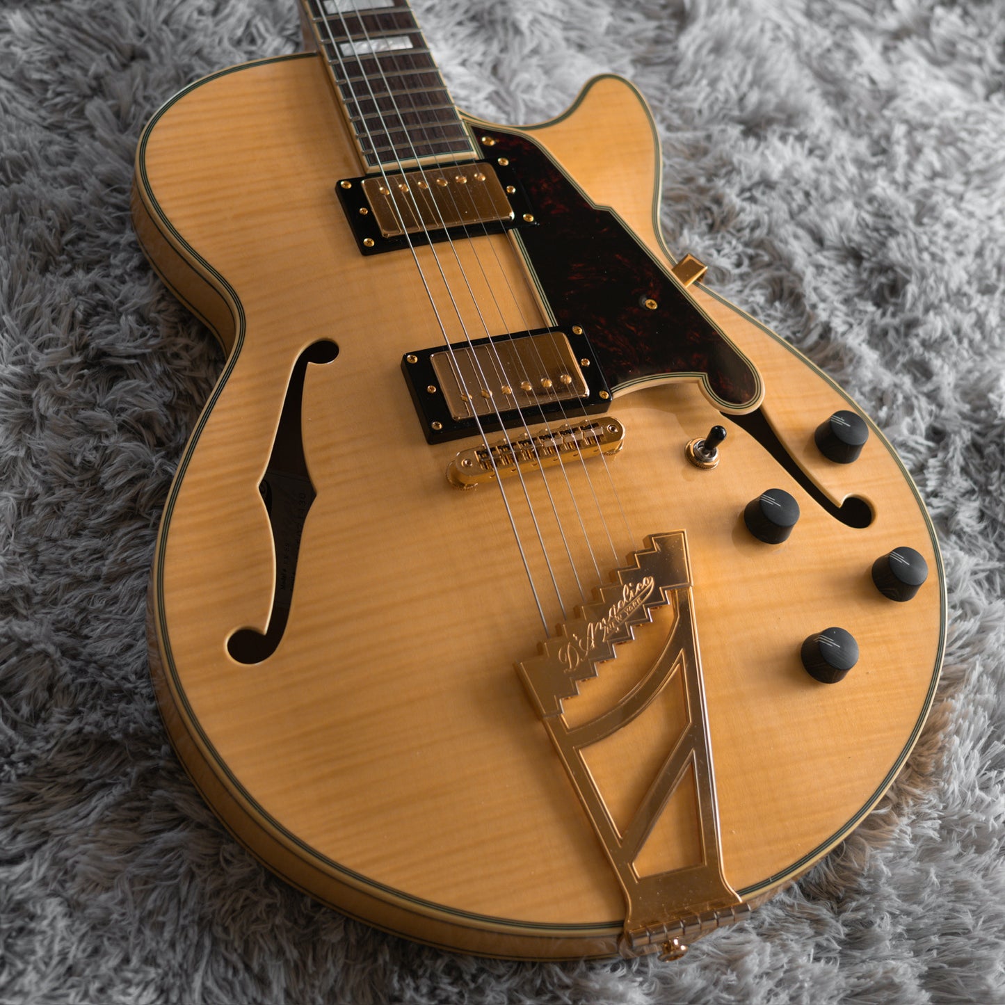 D'Angelico Excel EX-SS Semi-Hollow with Stairstep Tailpiece 2010s - Natural