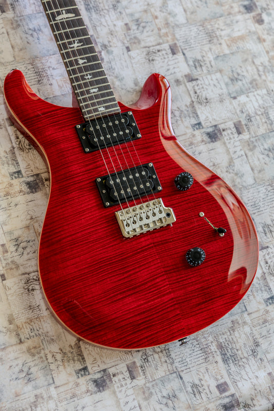 PRS SE Custom 24 2021 - 2024 - Ruby Red Flamed