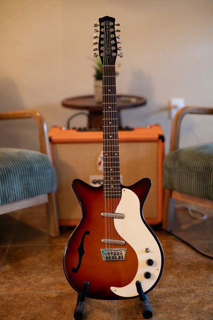 Danelectro 59M 12-String 2010s - Tobacco Sunburst