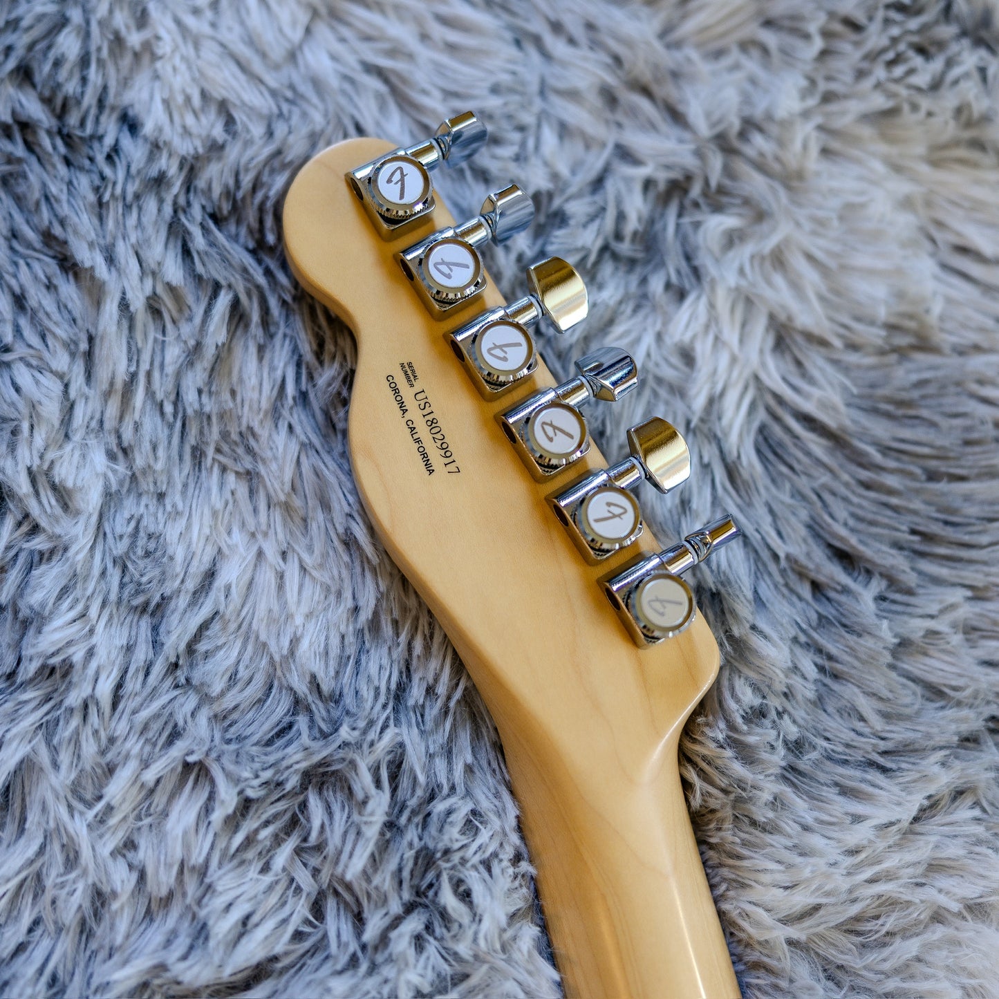 Fender American Elite Telecaster Thinline with Maple Fretboard 2016 - 2019 - Natural