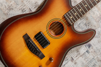 Fender Acoustasonic Standard Telecaster 2025 - Present - Honey Burst