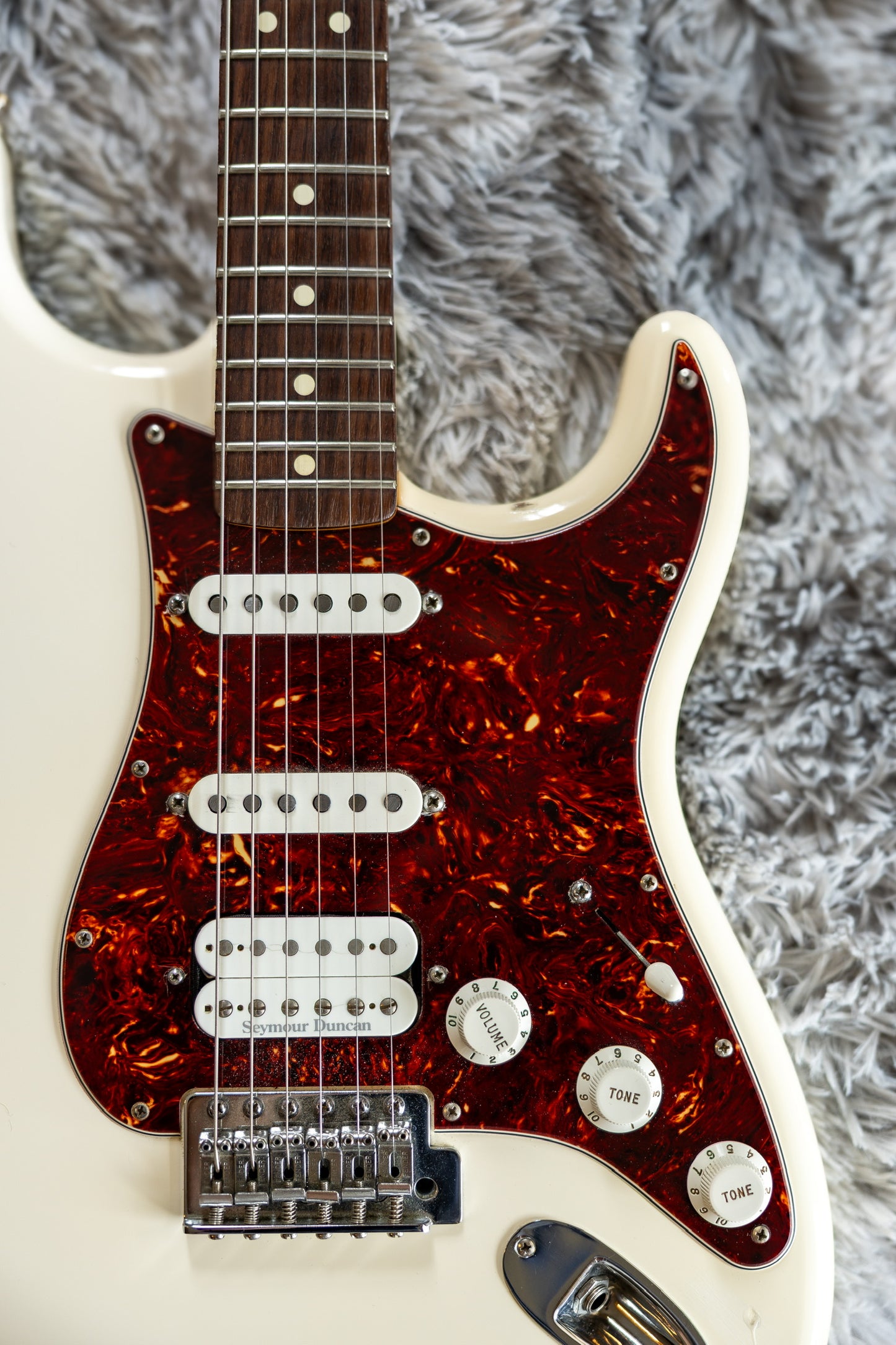 Fender Deluxe Lone Star Stratocaster 2008 - 2013 - Arctic White