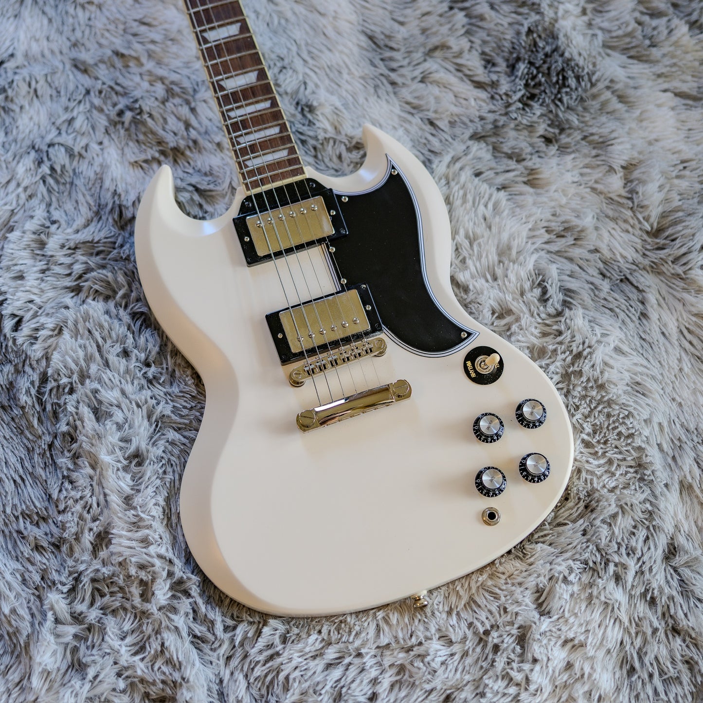 MINTY Epiphone '61 Les Paul SG Standard 2021 - Present - Aged Classic White