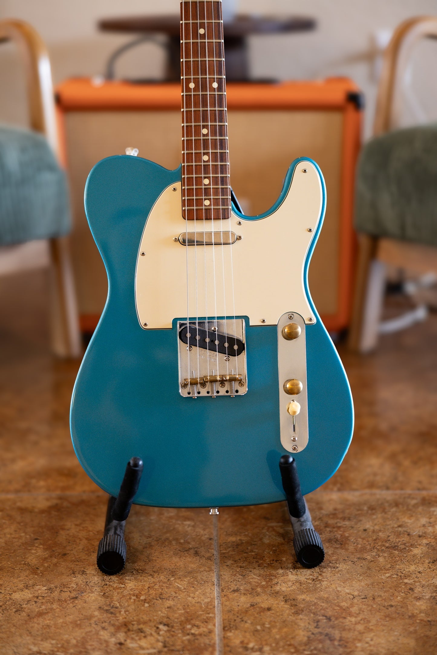 Fender Vintera '60s Telecaster Modified with Pau Ferro Fretboard 2019 - Present - Lake Placid Blue