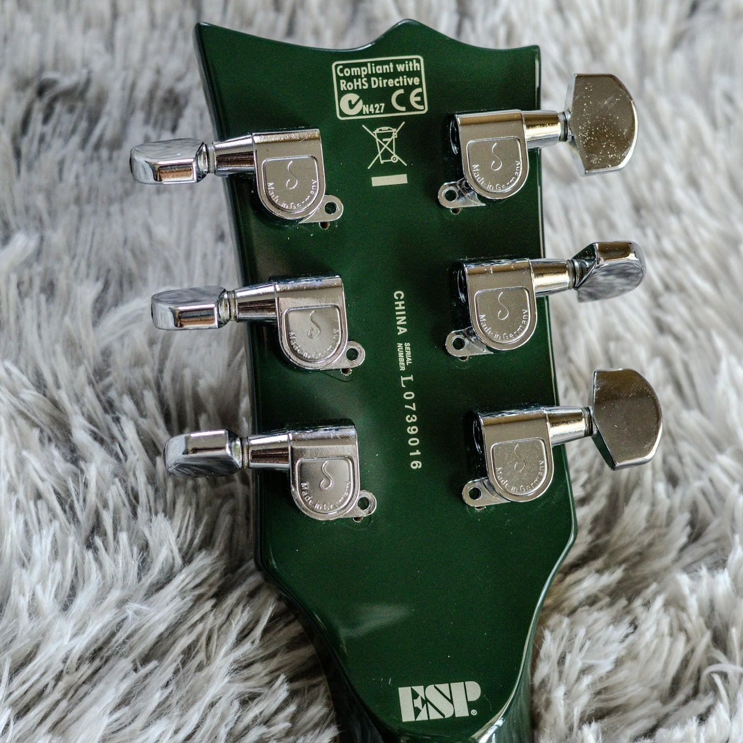 ESP LTD UPGRADED WA-200 Will Adler Signature 2008 - Dark Green Camo